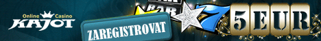 kajot casino zdarma bonus 5 euro
